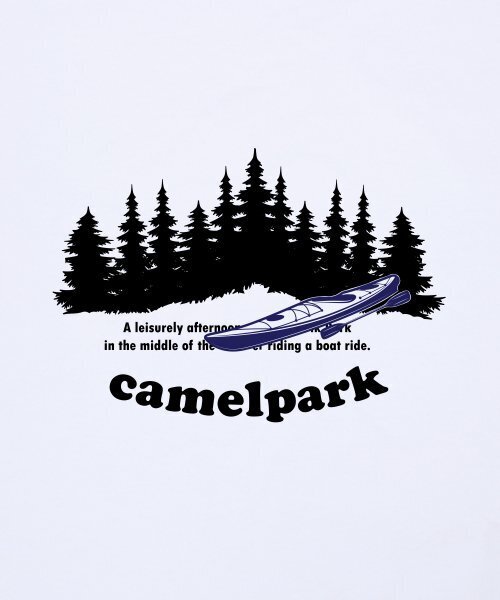 CAMEL WORK(キャメルワーク)の「カメルパーク 半袖Tシャツ(ホワイト)(Tシャツ/カットソー・メンズ・その他・LARGE/MEDIUM/X-LARGE)」の5枚目の写真
