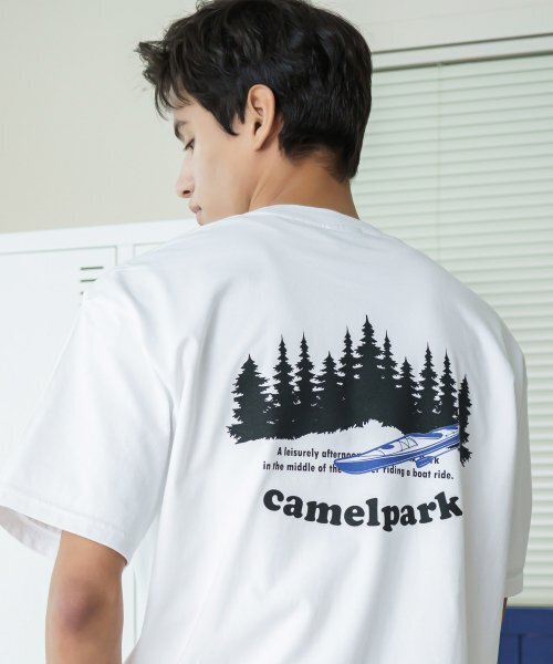 CAMEL WORK(キャメルワーク)の「カメルパーク 半袖Tシャツ(ホワイト)(Tシャツ/カットソー・メンズ・その他・LARGE/MEDIUM/X-LARGE)」の10枚目の写真