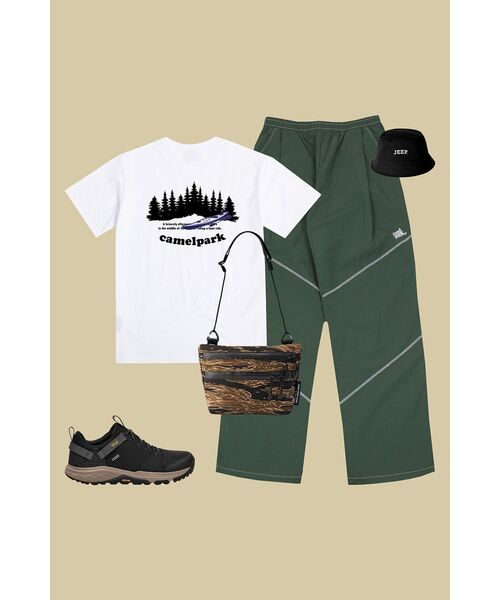 CAMEL WORK(キャメルワーク)の「カメルパーク 半袖Tシャツ(ホワイト)(Tシャツ/カットソー・メンズ・その他・LARGE/MEDIUM/X-LARGE)」の17枚目の写真