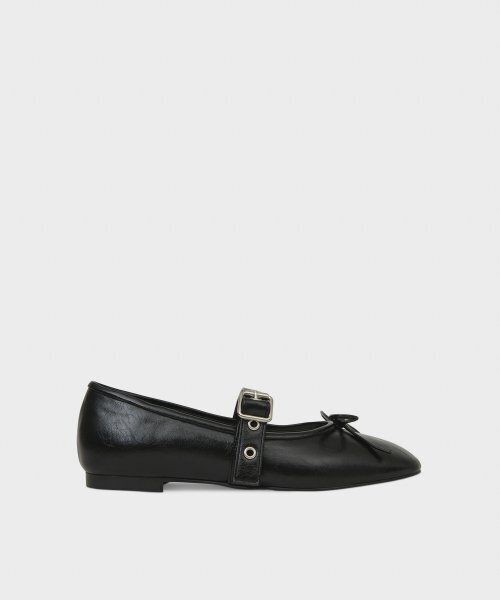 KHIHO(キホ)の「BUCKLE STRAP BALLERINA FLAT / BLACK(バレエシューズ・レディース・その他・23cm/23.5cm/24cm/24.5cm/25cm)」の3枚目の写真