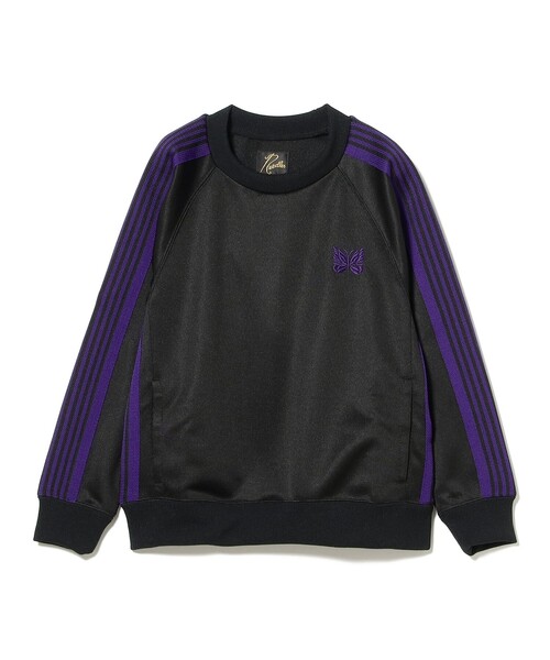 Needles(ニードルス)の「▲【別注】NEEDLES / Track Crew Neck Shirt(110~160cm)(スウェット・キッズ・ブラック・LARGE/SMALL)」の9枚目の写真
