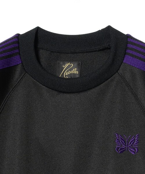 Needles(ニードルス)の「▲【別注】NEEDLES / Track Crew Neck Shirt(110~160cm)(スウェット・キッズ・ブラック・LARGE/SMALL)」の10枚目の写真