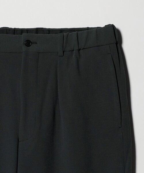 green label relaxing（グリーンレーベルリラクシング）の「A+ ジャージツイル リラックス イージー 1プリーツ スラックス -ウォッシャブル・ストレッチ-（スラックス・メンズ・グレー系/ブラック・S/L/M/XL）」の15枚目の写真