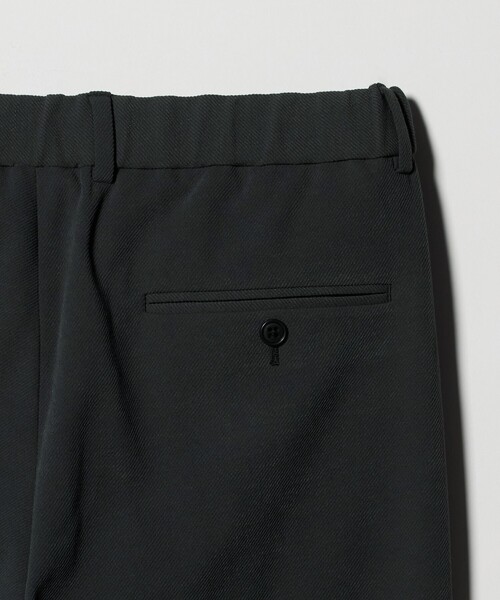 green label relaxing（グリーンレーベルリラクシング）の「A+ ジャージツイル リラックス イージー 1プリーツ スラックス -ウォッシャブル・ストレッチ-（スラックス・メンズ・グレー系/ブラック・S/L/M/XL）」の13枚目の写真