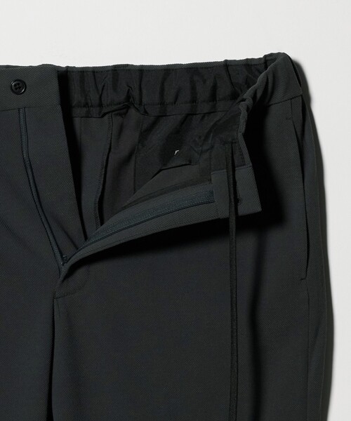 green label relaxing（グリーンレーベルリラクシング）の「A+ ジャージツイル リラックス イージー 1プリーツ スラックス -ウォッシャブル・ストレッチ-（スラックス・メンズ・グレー系/ブラック・S/L/M/XL）」の12枚目の写真