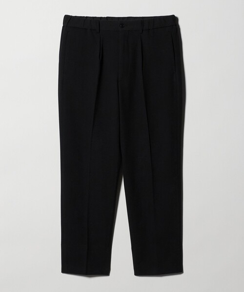 green label relaxing（グリーンレーベルリラクシング）の「A+ ジャージツイル リラックス イージー 1プリーツ スラックス -ウォッシャブル・ストレッチ-（スラックス・メンズ・グレー系/ブラック・S/L/M/XL）」の9枚目の写真