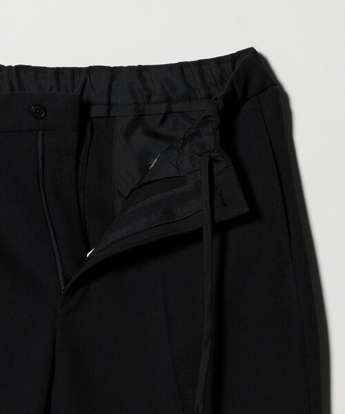 green label relaxing（グリーンレーベルリラクシング）の「A+ ジャージツイル リラックス イージー 1プリーツ スラックス -ウォッシャブル・ストレッチ-（スラックス・メンズ・グレー系/ブラック・S/L/M/XL）」の6枚目の写真