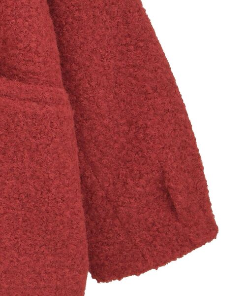 Green　Parks（グリーンパークス）の「ブークレPコート（ピーコート・レディース・モカ/ダークネイビー/レッド・FREE）」の13枚目の写真