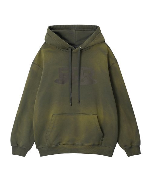 FDR(エフディーアール)の「Two Tone Garment Washed FDR Hood_Khaki(パーカー・メンズ・その他・SMALL)」の1枚目の写真
