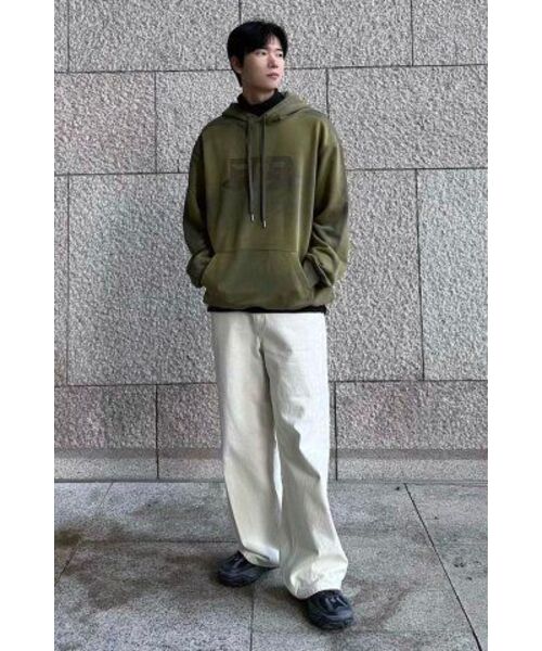 FDR(エフディーアール)の「Two Tone Garment Washed FDR Hood_Khaki(パーカー・メンズ・その他・SMALL)」の7枚目の写真
