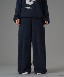ONCILY | 【 Disney / Mickey Mouse 】SILHOUETTE LOUNGE KNIT PANTS /  シルエットラウンジニットパンツ(その他パンツ)