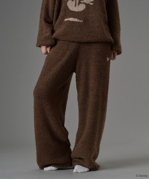 ONCILY（オンシェリー）の「【 Disney / Mickey Mouse 】SILHOUETTE LOUNGE KNIT PANTS /  シルエットラウンジニットパンツ（その他パンツ・メンズ・ブラウン/ネイビー/グレー・SMALL/MEDIUM/LARGE）」の3枚目の写真