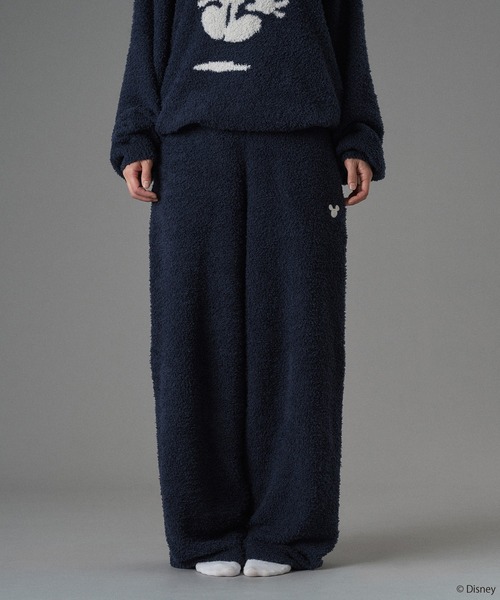 ONCILY（オンシェリー）の「【 Disney / Mickey Mouse 】SILHOUETTE LOUNGE KNIT PANTS /  シルエットラウンジニットパンツ（その他パンツ・メンズ・ブラウン/ネイビー/グレー・SMALL/MEDIUM/LARGE）」の4枚目の写真
