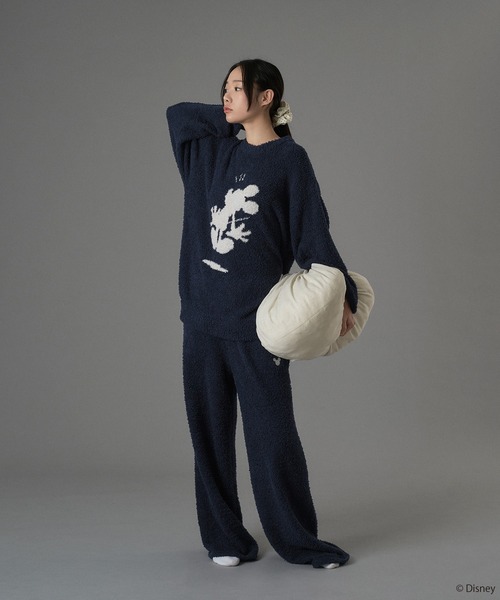 ONCILY（オンシェリー）の「【 Disney / Mickey Mouse 】SILHOUETTE LOUNGE KNIT PANTS /  シルエットラウンジニットパンツ（その他パンツ・メンズ・ブラウン/ネイビー/グレー・SMALL/MEDIUM/LARGE）」の9枚目の写真