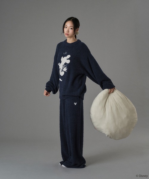 ONCILY（オンシェリー）の「【 Disney / Mickey Mouse 】SILHOUETTE LOUNGE KNIT PANTS /  シルエットラウンジニットパンツ（その他パンツ・メンズ・ブラウン/ネイビー/グレー・SMALL/MEDIUM/LARGE）」の10枚目の写真