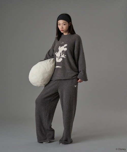 ONCILY（オンシェリー）の「【 Disney / Mickey Mouse 】SILHOUETTE LOUNGE KNIT PANTS /  シルエットラウンジニットパンツ（その他パンツ・メンズ・ブラウン/ネイビー/グレー・SMALL/MEDIUM/LARGE）」の22枚目の写真