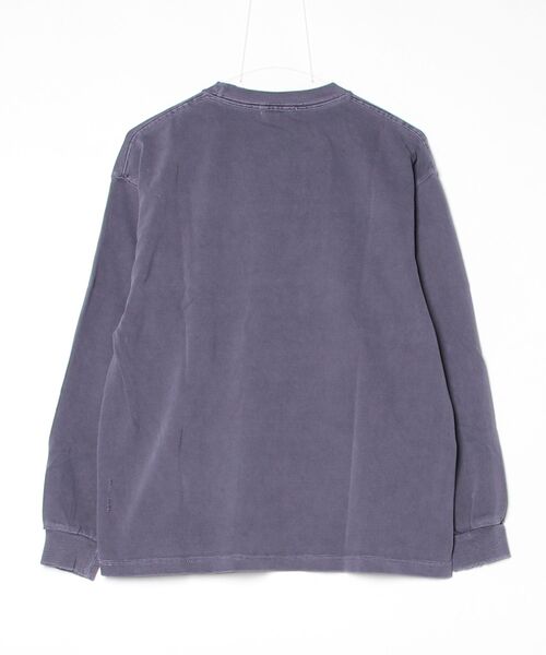 AUTHEN(オーセン)の「【AUTHEN】オーセン/ LS ヘビーウェイト アスレチック Tシャツ(Tシャツ/カットソー・メンズ・ベージュ系その他/ブラック/パープル・LARGE/MEDIUM/SMALL)」の4枚目の写真