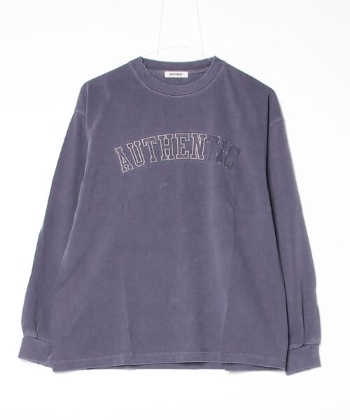 AUTHEN(オーセン)の「【AUTHEN】オーセン/ LS ヘビーウェイト アスレチック Tシャツ(Tシャツ/カットソー・メンズ・ベージュ系その他/ブラック/パープル・LARGE/MEDIUM/SMALL)」の8枚目の写真