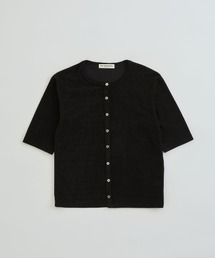 THE SHINZONE | THE SHINZONE/シンゾーン　パイルハーフスリーブカーディガン　PILE HALF SLEEVE CARDIGAN　26MMSCU03(カーディガン/ボレロ)