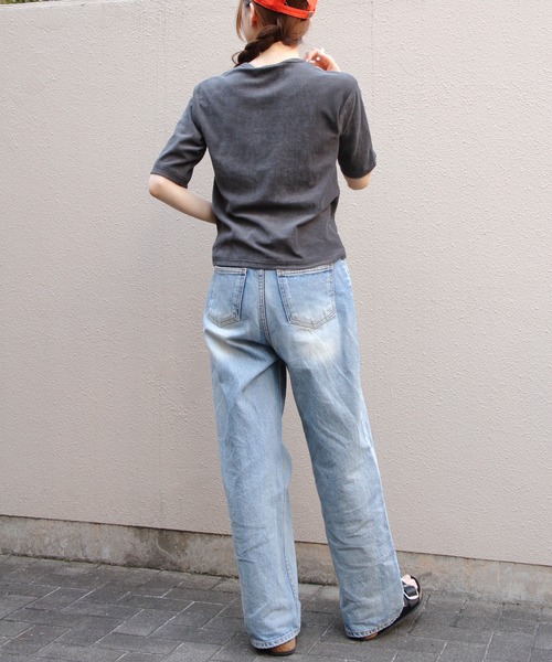 THE SHINZONE(ザ シンゾーン)の「THE SHINZONE/シンゾーン パイルハーフスリーブカーディガン PILE HALF SLEEVE CARDIGAN 26MMSCU03(カーディガン/ボレロ・レディース・ブルー/グレー/ブラック・FREE)」の12枚目の写真