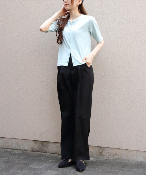 THE SHINZONE(ザ シンゾーン)の「THE SHINZONE/シンゾーン パイルハーフスリーブカーディガン PILE HALF SLEEVE CARDIGAN 26MMSCU03(カーディガン/ボレロ・レディース・ブルー/グレー/ブラック・FREE)」の20枚目の写真