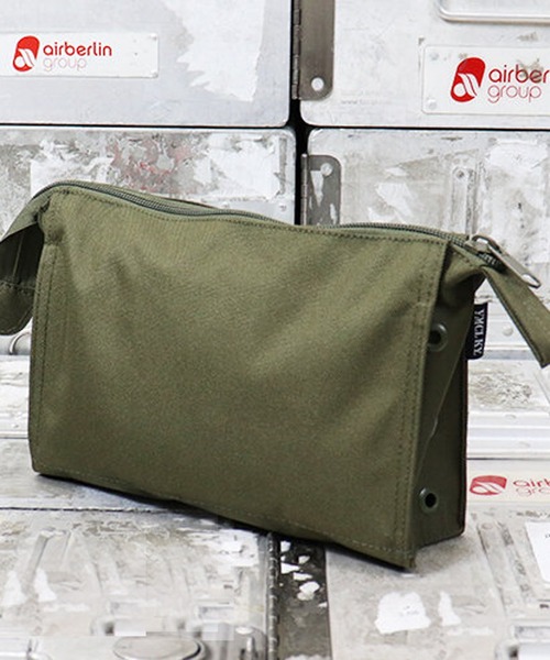 ８(eight)（エイト）の「エチケットポーチ（クラッチバッグ・メンズ・ブラック/オリーブ/ブラウン系カモフラージュ・FREE）」の2枚目の写真