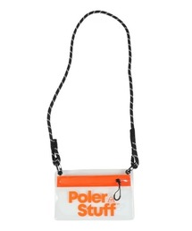 POLeR（ポーラー）の「POLER HIGH&DRY PVC CLEAR MOBILE SACOCHE（ポーラー HIGH&DRY PVC クリア モバイル サコッシュ）（ボディバッグ/ウエストポーチ）」