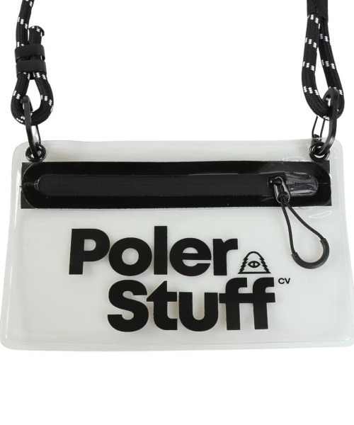 POLeR（ポーラー）の「POLER HIGH&DRY PVC CLEAR MOBILE SACOCHE（ポーラー HIGH&DRY PVC クリア モバイル サコッシュ）（ボディバッグ/ウエストポーチ・メンズ・ブラック/オレンジ/イエロー・ONE SIZE）」の7枚目の写真