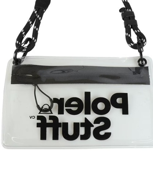 POLeR（ポーラー）の「POLER HIGH&DRY PVC CLEAR MOBILE SACOCHE（ポーラー HIGH&DRY PVC クリア モバイル サコッシュ）（ボディバッグ/ウエストポーチ・メンズ・ブラック/オレンジ/イエロー・ONE SIZE）」の8枚目の写真