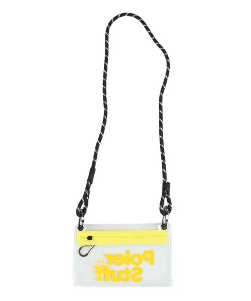 POLeR（ポーラー）の「POLER HIGH&DRY PVC CLEAR MOBILE SACOCHE（ポーラー HIGH&DRY PVC クリア モバイル サコッシュ）（ボディバッグ/ウエストポーチ・メンズ・ブラック/オレンジ/イエロー・ONE SIZE）」の14枚目の写真