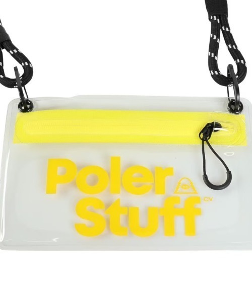 POLeR（ポーラー）の「POLER HIGH&DRY PVC CLEAR MOBILE SACOCHE（ポーラー HIGH&DRY PVC クリア モバイル サコッシュ）（ボディバッグ/ウエストポーチ・メンズ・ブラック/オレンジ/イエロー・ONE SIZE）」の15枚目の写真