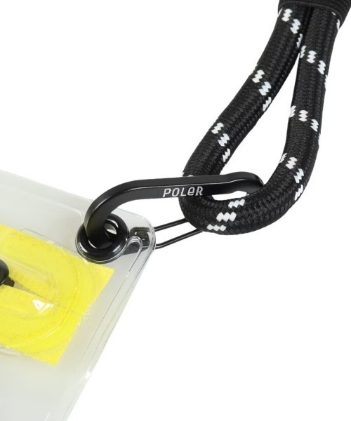 POLeR（ポーラー）の「POLER HIGH&DRY PVC CLEAR MOBILE SACOCHE（ポーラー HIGH&DRY PVC クリア モバイル サコッシュ）（ボディバッグ/ウエストポーチ・メンズ・ブラック/オレンジ/イエロー・ONE SIZE）」の17枚目の写真