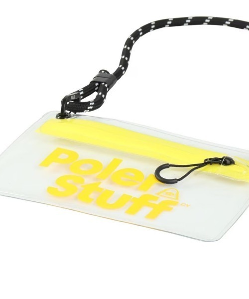 POLeR（ポーラー）の「POLER HIGH&DRY PVC CLEAR MOBILE SACOCHE（ポーラー HIGH&DRY PVC クリア モバイル サコッシュ）（ボディバッグ/ウエストポーチ・メンズ・ブラック/オレンジ/イエロー・ONE SIZE）」の18枚目の写真