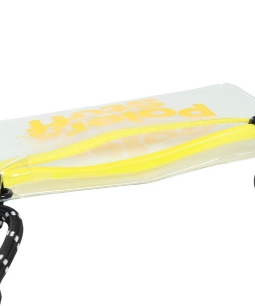 POLeR（ポーラー）の「POLER HIGH&DRY PVC CLEAR MOBILE SACOCHE（ポーラー HIGH&DRY PVC クリア モバイル サコッシュ）（ボディバッグ/ウエストポーチ・メンズ・ブラック/オレンジ/イエロー・ONE SIZE）」の19枚目の写真
