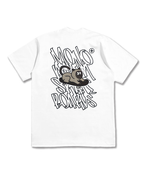 MONOPATIN(モノパティン)の「tms snow-E push off heavy weight t-shirt - wt(Tシャツ/カットソー・レディース・その他・LARGE/MEDIUM)」の1枚目の写真