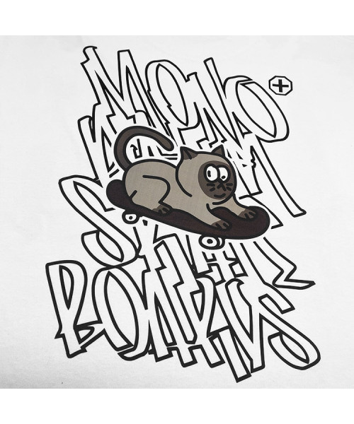 MONOPATIN(モノパティン)の「tms snow-E push off heavy weight t-shirt - wt(Tシャツ/カットソー・レディース・その他・LARGE/MEDIUM)」の3枚目の写真