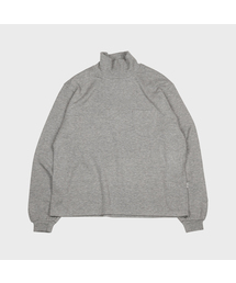 MMOGARDEN（エメモガーデン）の「mock neck pocket knit (3colors)（ニット/セーター）」