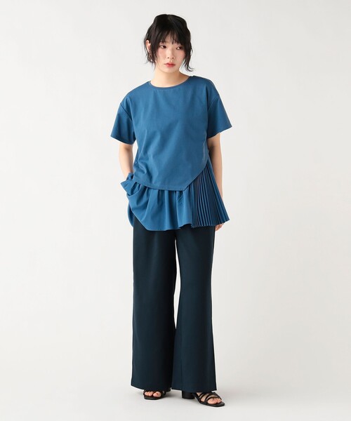BEAMS HEART(ビームスハート)の「【7/2値下げ】リネンライク イージー ワイドパンツ(その他パンツ・レディース・オリーブ/ナチュラル/グレー/ネイビー・FREE)」の17枚目の写真