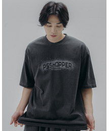 PSSHOPPER（ピーエスショッパ）の「Snow Print High-Density Short-Sleeve T-Shirt [Dark Gray]（Tシャツ/カットソー）」