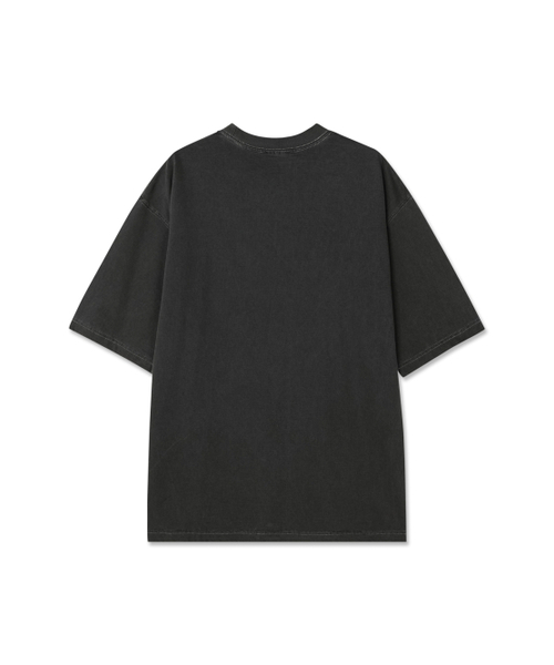 PSSHOPPER（ピーエスショッパ）の「スノープリンティング高密度半袖Tシャツ[ダークグレー]（Tシャツ/カットソー・メンズ・その他・MEDIUM/LARGE/X-LARGE）」の3枚目の写真