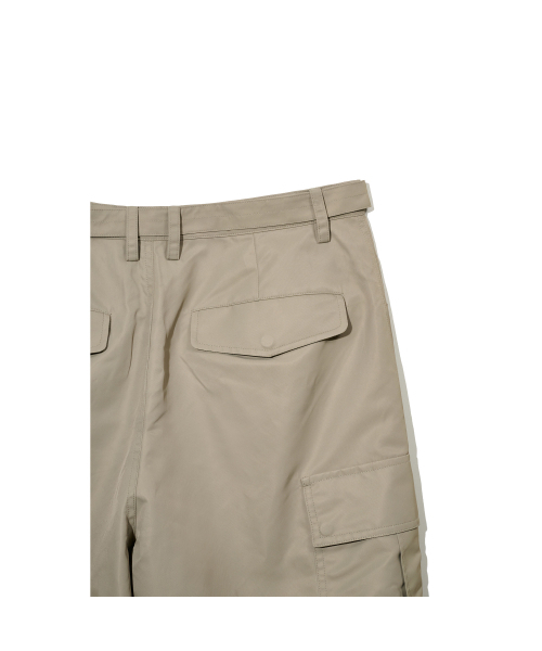 ZNO(ジーアンドオー)の「ナイロンベルト付きカーゴショートパンツ(ベージュ)(その他パンツ・メンズ・その他・LARGE/MEDIUM/SMALL)」の3枚目の写真