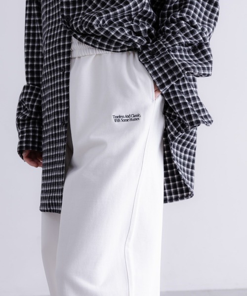 LOWRYS FARM(ローリーズファーム)の「【LFM(U)】SWEAT PANTS/P 629968(スウェットパンツ・メンズ・グレー/サックスブルー/ホワイト/ピンク/ネイビー/ブルー系その他/チャコールグレー/パープル・SMALL/MEDIUM/LARGE)」の21枚目の写真