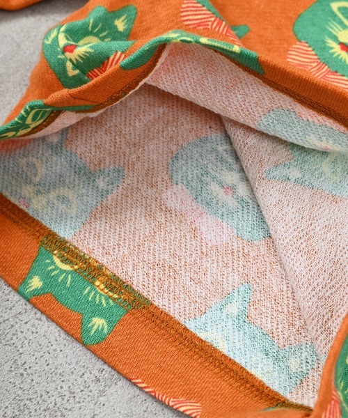 MARKEY'S（マーキーズ）の「ソウガラミニウラケワイドタックハーフパンツ（その他パンツ・キッズ・ブラック系その他/オレンジ系その他/ブルー系その他・80/90/100/110/120/130/140/150）」の15枚目の写真