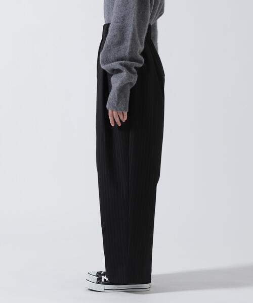 DROIT BELLO(ドロイトベロ)の「DROIT BELLO(ドロイトベロ)ストライプパンツ(その他パンツ・レディース・ブラック/チャコールグレー・S/M)」の6枚目の写真