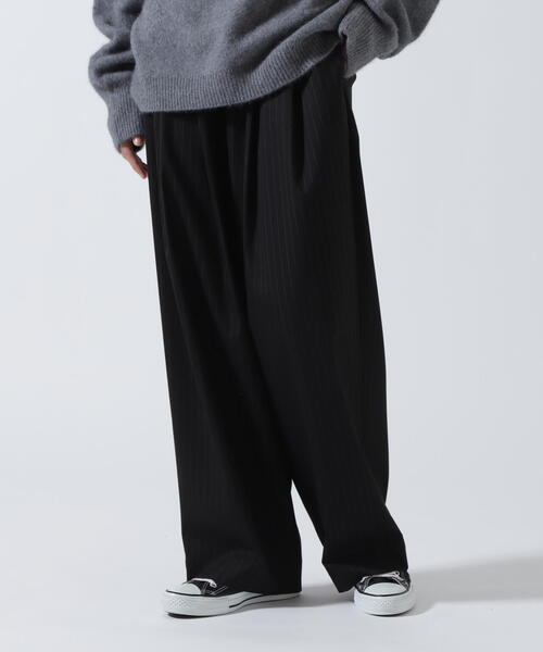 DROIT BELLO(ドロイトベロ)の「DROIT BELLO(ドロイトベロ)ストライプパンツ(その他パンツ・レディース・ブラック/チャコールグレー・S/M)」の2枚目の写真