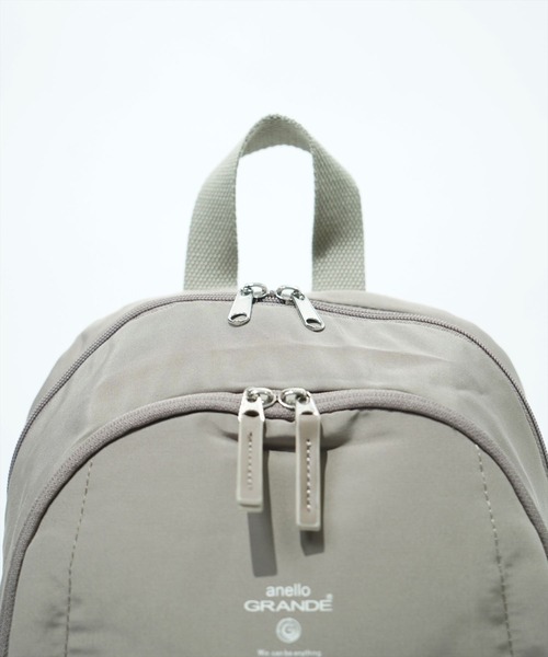 anello GRANDE(アネログランデ)の「"02"≪anello GRANDE≫MOIST/モイスト 10ポケット/15L 2WAY デイパック/リュック(バックパック/リュック・レディース・ネイビー/グレイッシュベージュ/ブラック・ONE SIZE)」の12枚目の写真