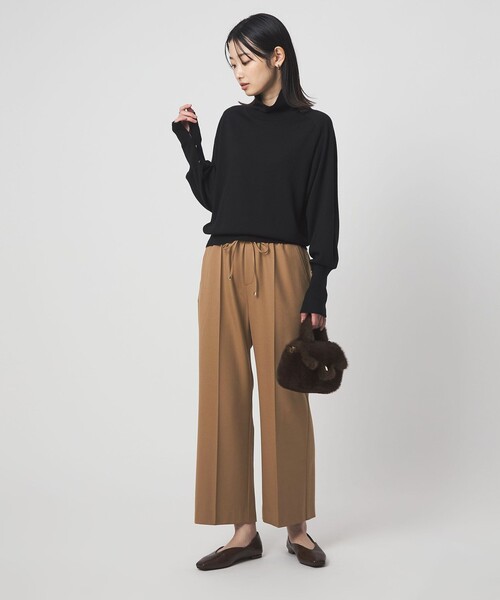 グリーンレーベルリラクシング ニーハイフレアパンツ 40 セール】TR ニーハイフレアパンツ（その他パンツ）｜green label