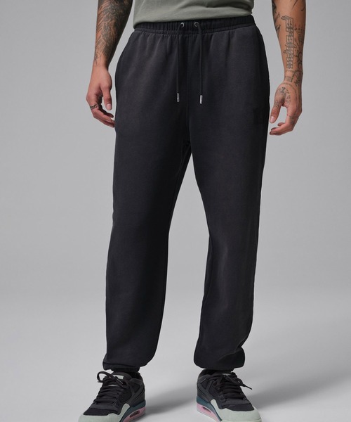 JORDAN BRAND(ジョーダンブランド)の「JORDAN BRAND M J FLT WASH FLC PANT / ジョーダン ブランド フライト ウォッシュ フリース パンツ / NIKE【SP】(スウェットパンツ・メンズ・ブラック・S/M/L/XL/XXL)」の2枚目の写真