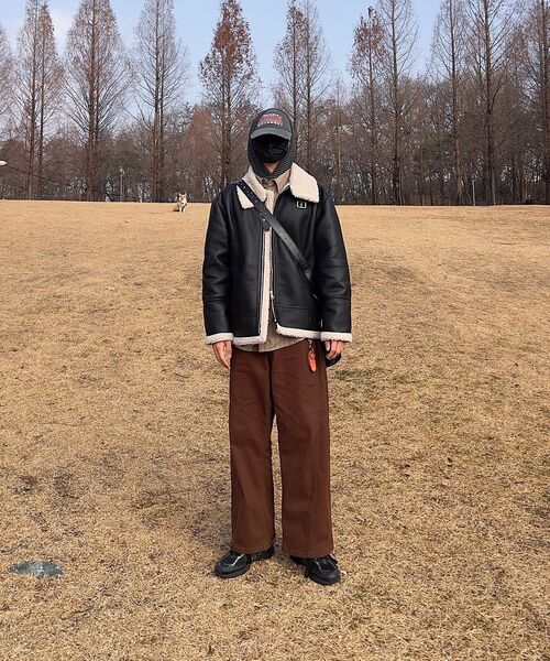 GRAYBLVD(グレイブラバット)の「ビーダブルユーシェアリングムートン GKDJP15 (ブラック)(ムートンコート・レディース・その他・MEDIUM/LARGE)」の13枚目の写真