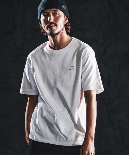 wjk reluxe(ダブルジェーケーリラックス)の「mt10165-heavy oz SS tee Tシャツ(WR26S-26)(Tシャツ/カットソー・メンズ・ブラック/スモークピンク/ホワイト・XL/L/M/S)」の4枚目の写真